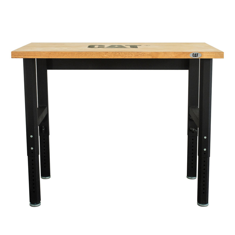 48'' W Wood Top Height-Adjustable Workbench