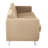 Desantiago Faux Leather 72.5'' Reception Sofa-1020926522