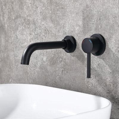 Wall Mounted Optional Single-handle Bathroom Faucet