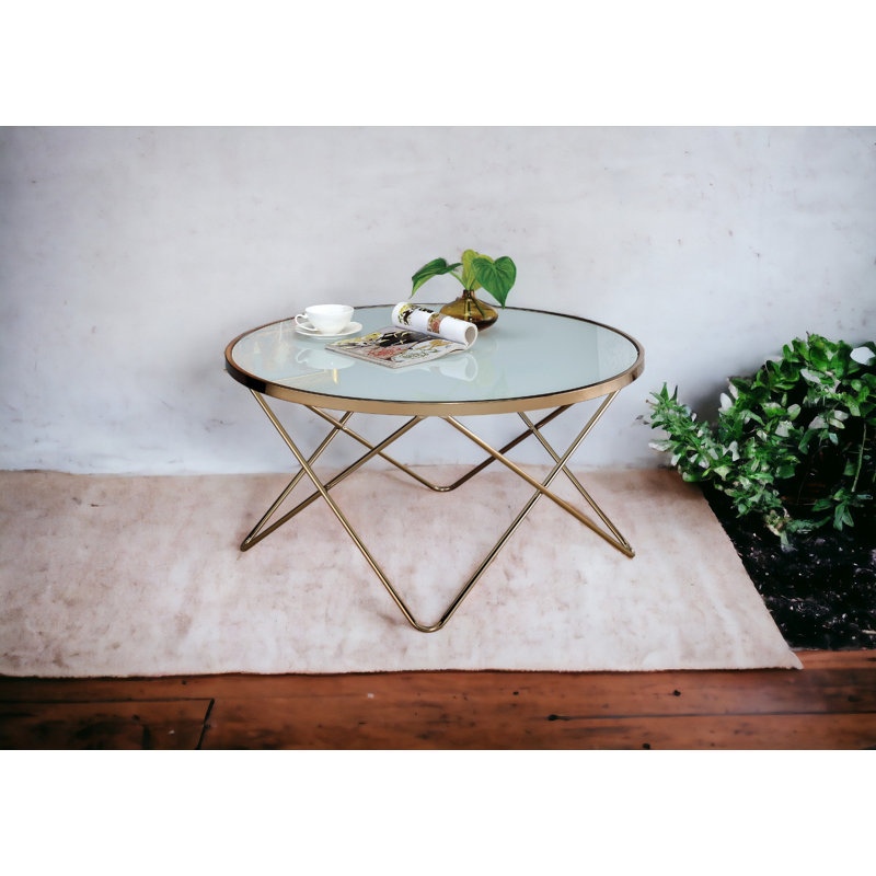 Table basse Valora, Transparent, H 18 po x L 34 po x l 34 po