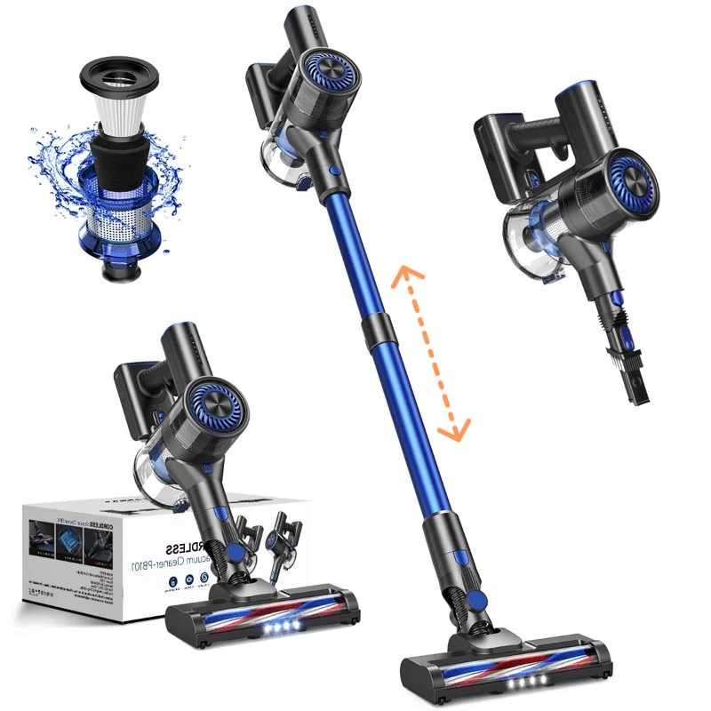 Teendow Cordless Bagless Stick Vacuum
