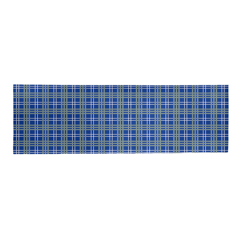 Plaid Indoor Rug, Runner 2'6" x 8'