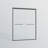 56-60 In. W X 72 In. H Double Sliding Shower Door, Semi-Frameless Bypass Bathroom Sliding Door With 1/4" (6Mm) Tempered Glass For Walk-In Shower, Matte Black GF-24D03-60MBX-122371643