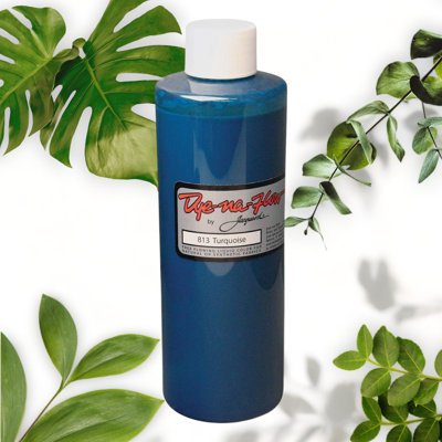 Turquoise Tidal Wave Liquid Fabric Color 8oz
