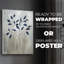 Indigo Foliage I - Impression sur toile seulement - NON-CADRE-118050374