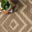 Tapis brun / ivoire Amerika-257368634