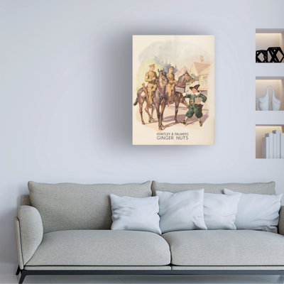 English School Huntley And Palmers Ginger Nuts, 1935 Canvas Art