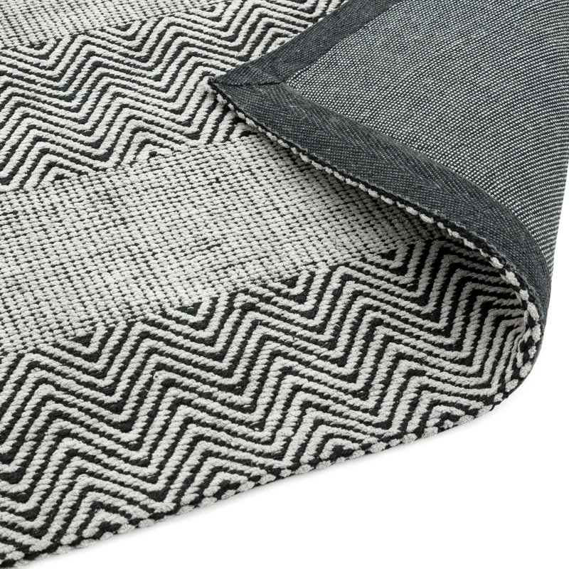 Aaisha Jute Flatweave Grey Rug, Runner 66 x 200cm