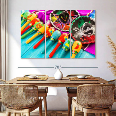 Maracas de la fête mexicaine Lelend