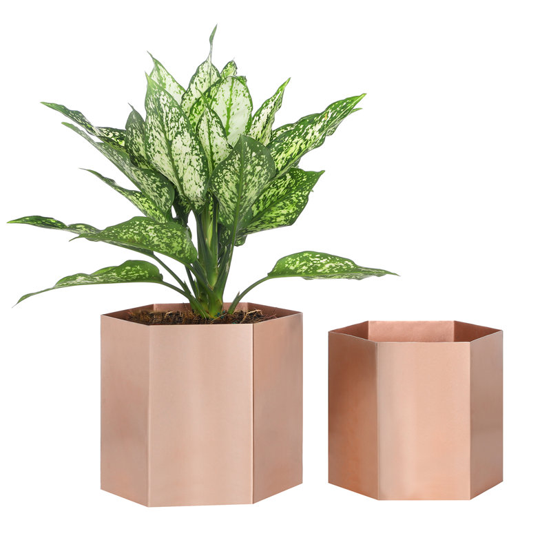 Handmade Metal Pot Planter