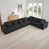 Black Chenille