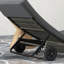 207cm Long Single Chaise with Cushions