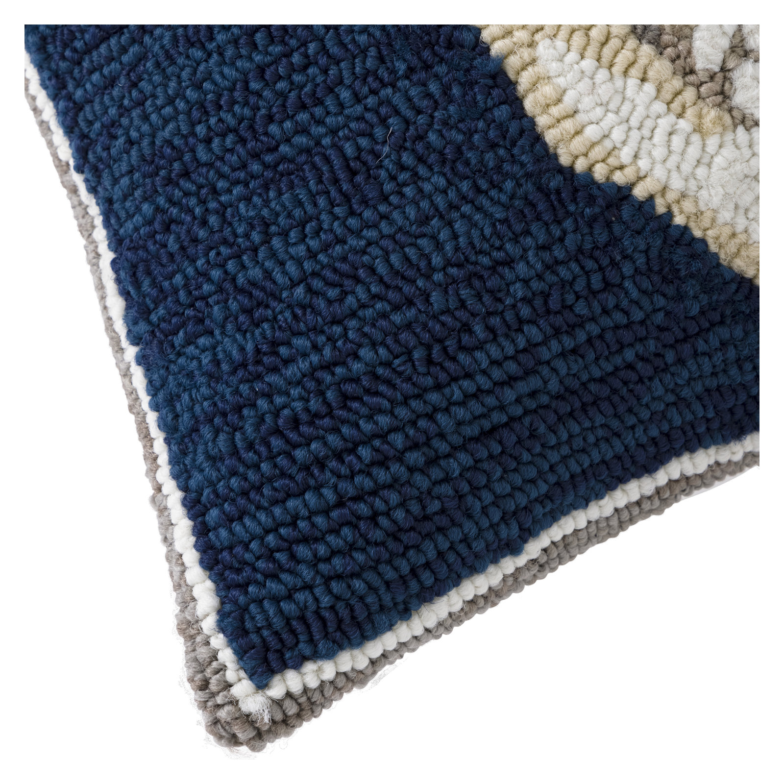 Embroidered Indoor/Outdoor Throw Pillow