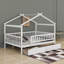 Full Size Wooden House Bed With Drawers-1894697744