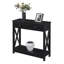Lecenta 31.5'' 1 Drawer Console Table with Shelf-1720478280