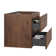 Wall-Mounted Single Bathroom Vanity with Quartz Top with Overflow