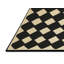 Tapis de zone noire contemporaine-2065635173