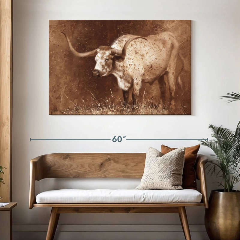 Brampt Sienna Speculation, 32" H x 48" W