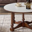 Table basse au design rétro
