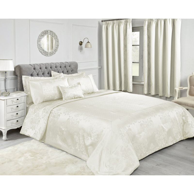 Garton Hand Woven Throw Blanket, W264 x L264cm, Ivory