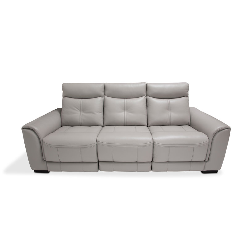 Mia Bella 89.5'' Rolled Arm Reclining Loveseat