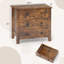 Commode 3 tiroirs avec poignées pratiques-401525516