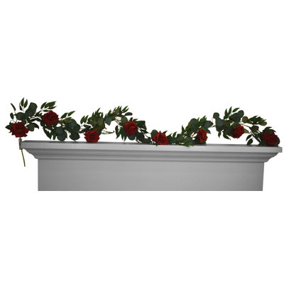 Guirlande 72 "Faux Roses Eucalyptus