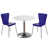 3 Pieces: 1 Table, 2 Chairs