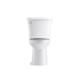 Kingston Comfort Height The Complete Solution Two-Piece Elongated Chair Height 1.28 Gpf Chair-Height Toilet