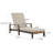 Arlo Teak & Wicker Aluminum Dual-Use Outdoor Chaise Lounge (Set of 2)-1578059030-1578059018