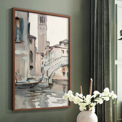 Vintage Landscape - Closed Corner Frame Print