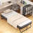 Folding Bed with 5" Memory Foam Mattress, Roll Away Beds with Metal Frame for Adults, Portable Foldable Bed with Wheels and Dustproof Bag-1417051193