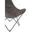 Papillon Metal Outdoor Armless Lounge Chair-21213305