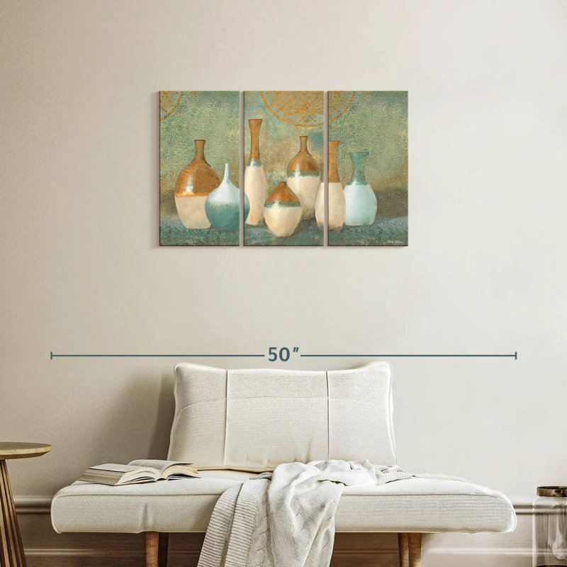 Senne Ivory Vessels, 20" H x 33" W