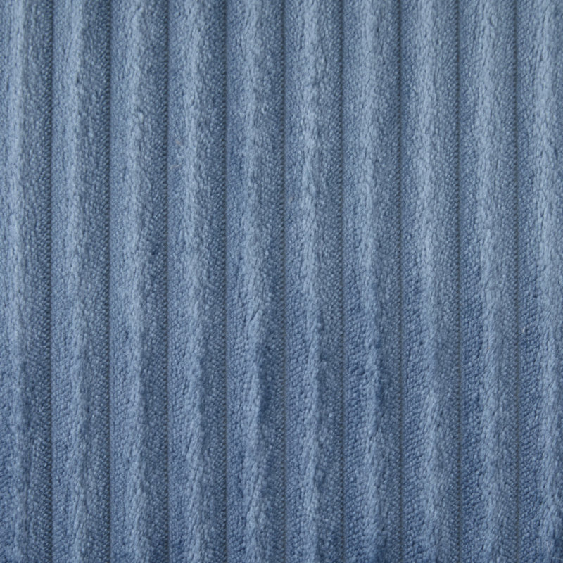 Canapé moderne sans méridienne 34,2 po, Bleu, Bleu