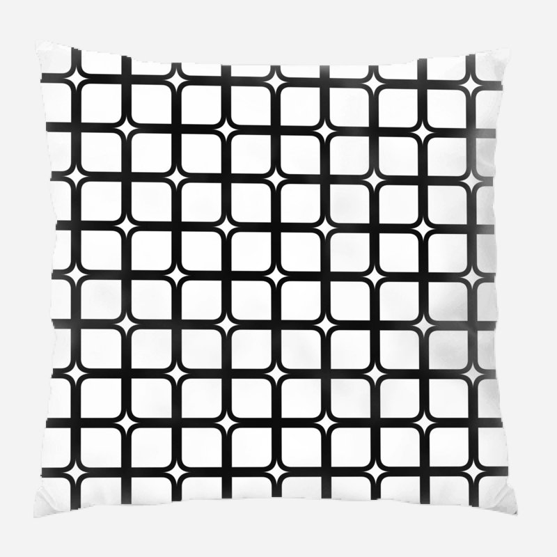 Coussin décoratif monochrome, Intérieur