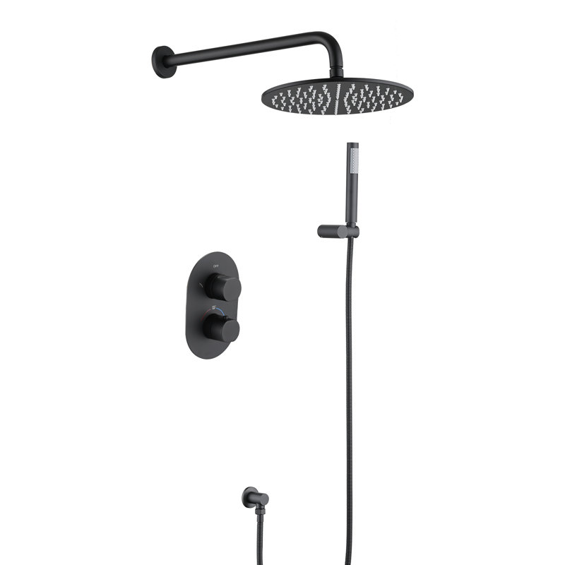 Thermostatic All-In-One Kit with Rough in-Valve