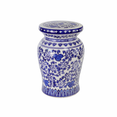 Tabouret de jardin 18 po Blue
