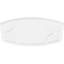 Médaillon de plafond contemporain en PVC de qualité architecturale 36 po x l 24 po x P 19 1/2 po x P 1 po Kailey-36088996