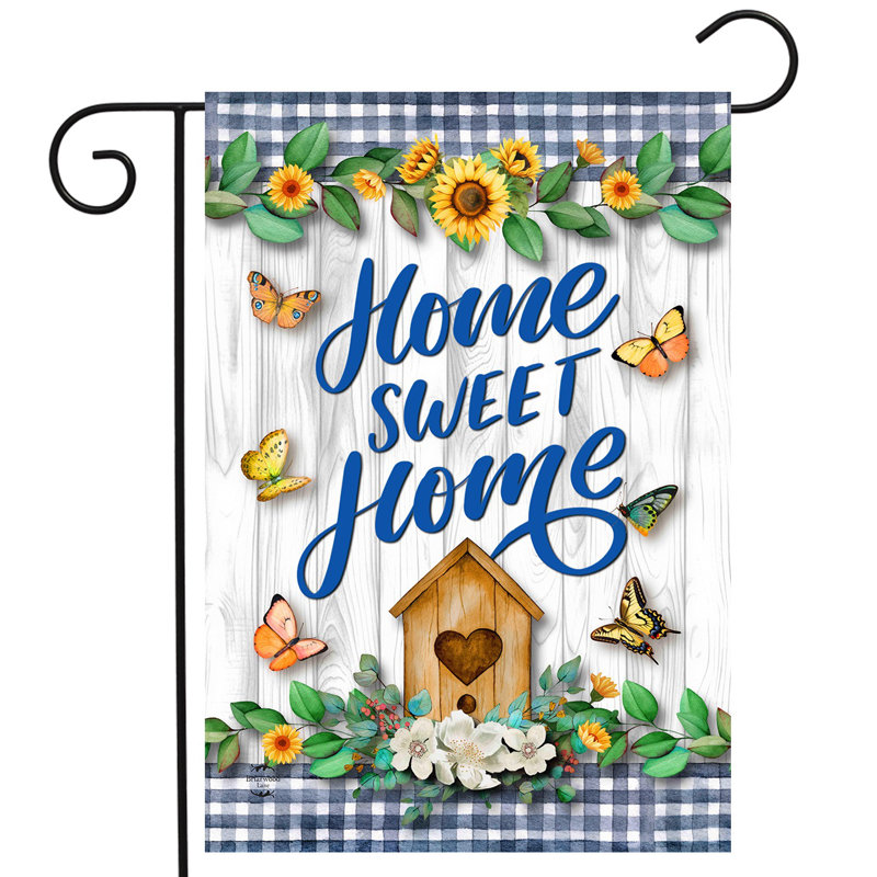 Drapeau de jardin Country Home Swet Home
