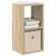 25.5cm W Composite Bedside Table-1123050305