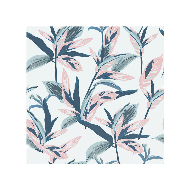 Winter Flowers Splash Back, 70cm L x 50cm W