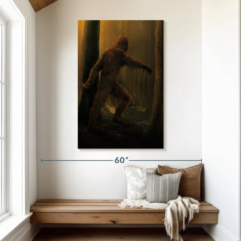 Kelan Bigfoot, 48" H x 32" W