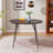 Neufeld Round Metal Base Dining Table