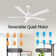 Bascio 5 - Blade LED Standard Ceiling Fan with Remote Control and Light Kit Included