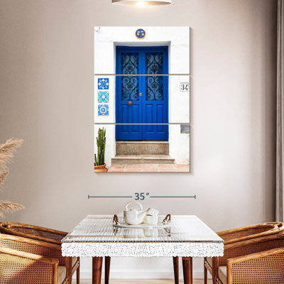 Lilie Dark Blue Front Door
