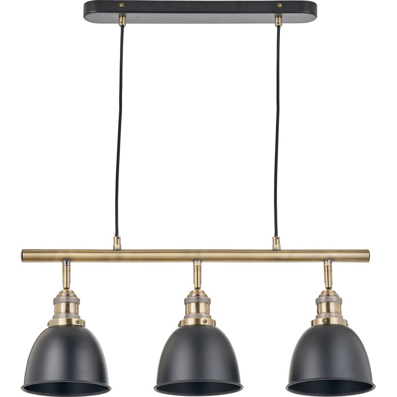3 - Light Matte Kitchen Island Pendant