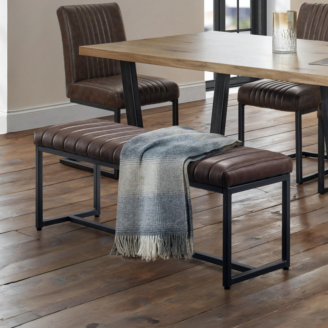 Armor Upholstered Bench