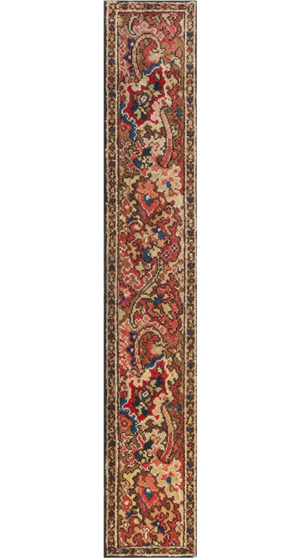 Antique One-of-a-Kind 1'10" X 10'10" Area Rug