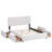 Modern Queen Size Upholstered Platform Storage Bed With Four Drawers-544544886